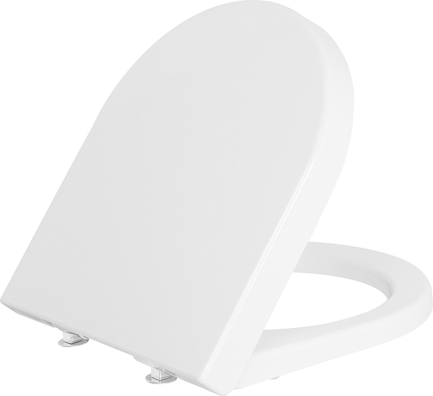 Abattant de toilettes MINI-NUVOLA à fermeture amortie, en duroplast blanc