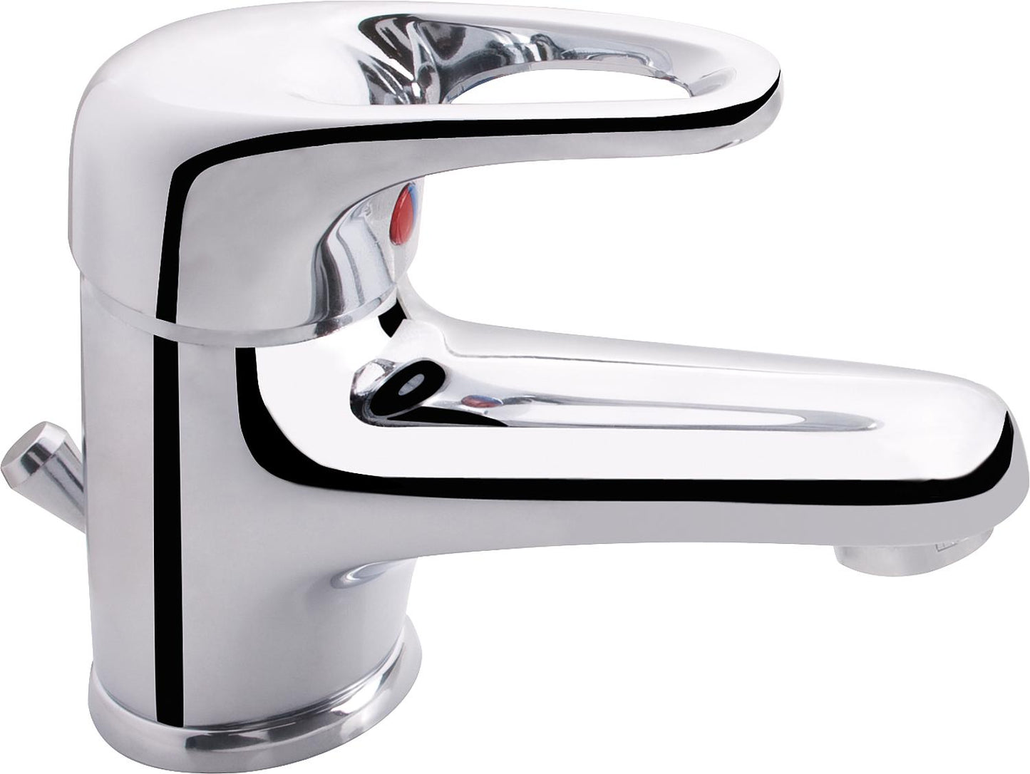 Mitigeur de lavabo Top II à levier ouvert, saillie de 118 mm, chromé