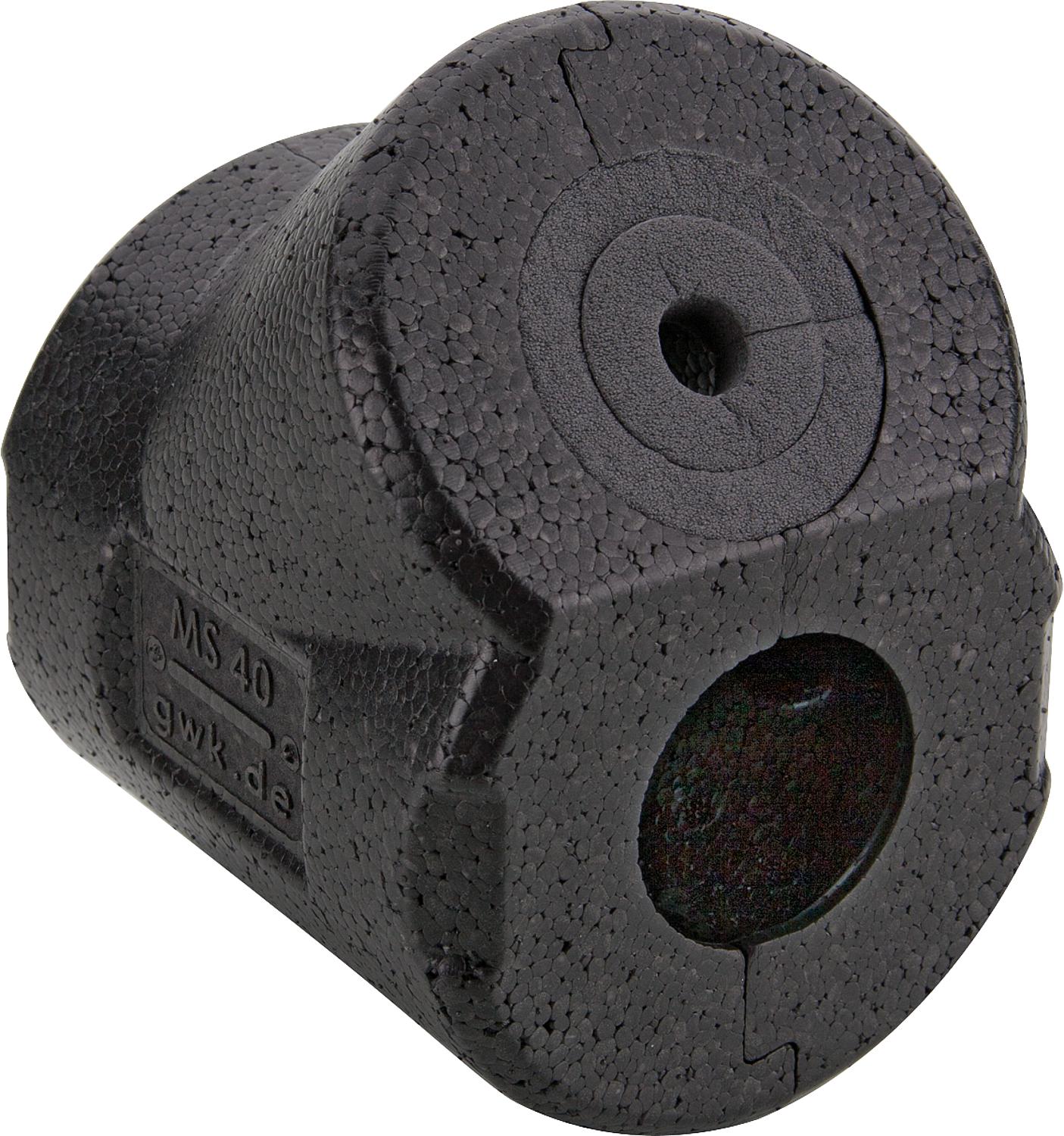 EPP insulation box for free-flow and KFR valves with internal thread, according to EnEV, DN 50 2`` up to 110°C