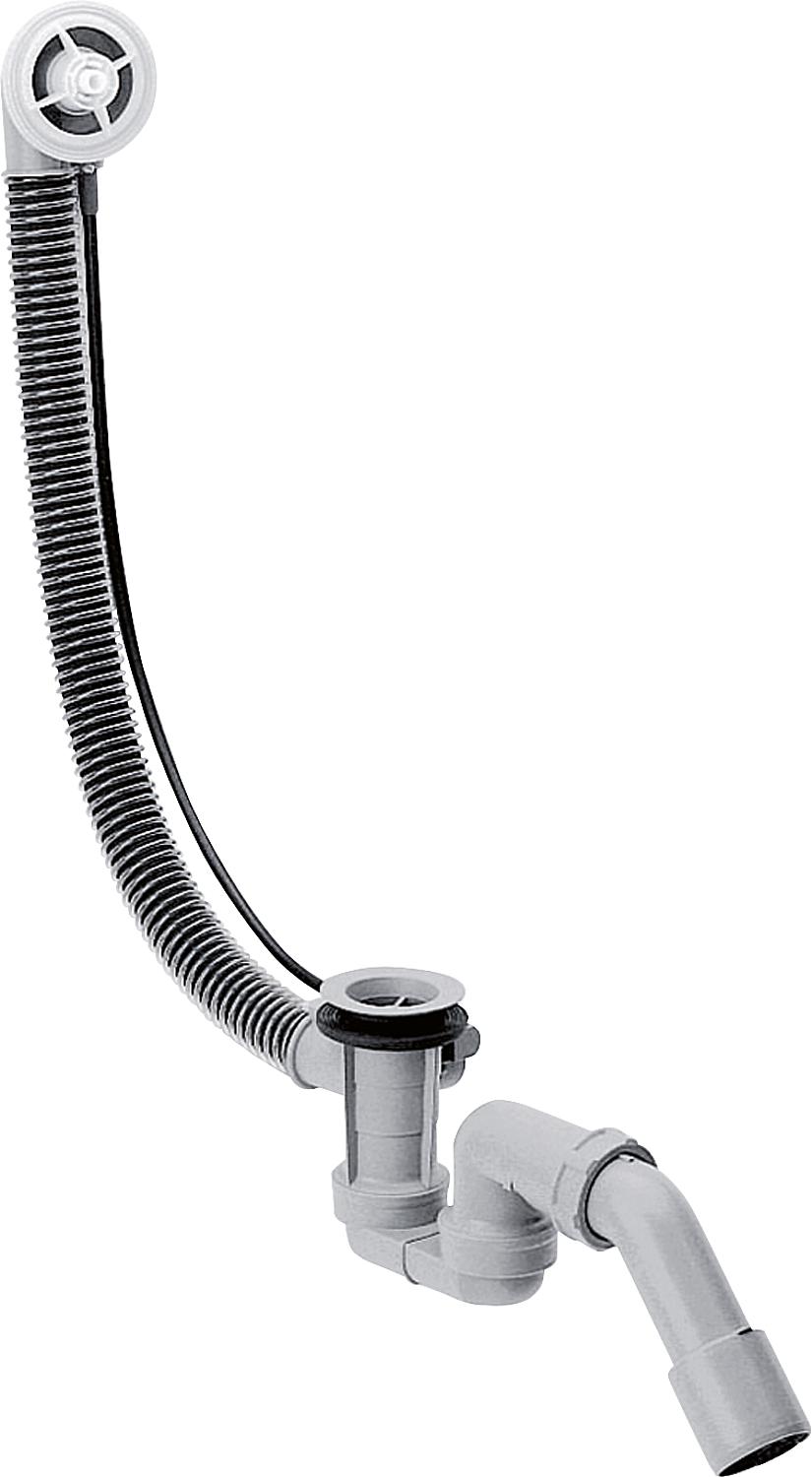 Basic body Flexaplus bathtub drain and overflow fitting 1 1/2'' for standard and shower bathtubs