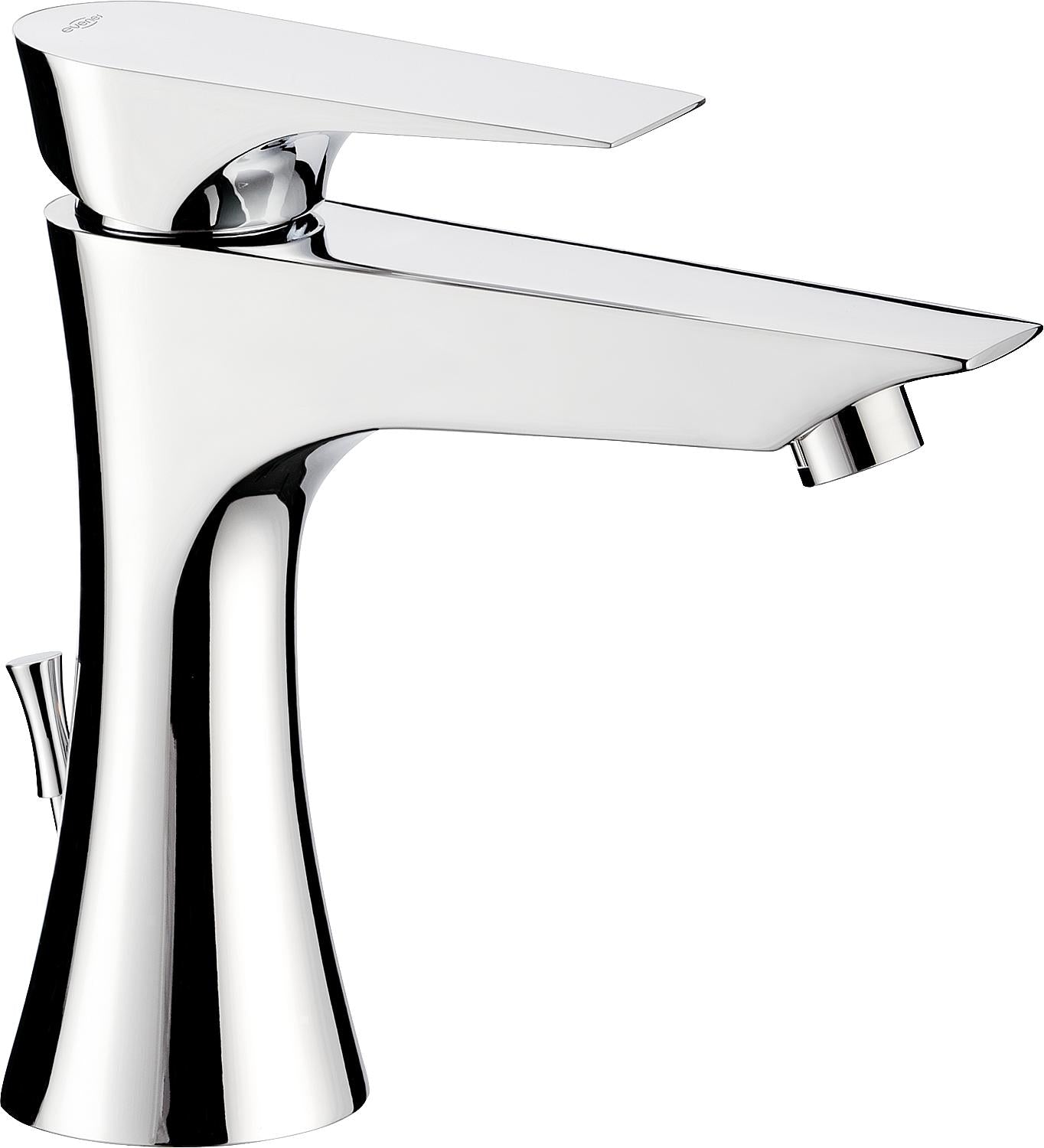 Mitigeur de lavabo Diva, saillie 128 mm, chromé