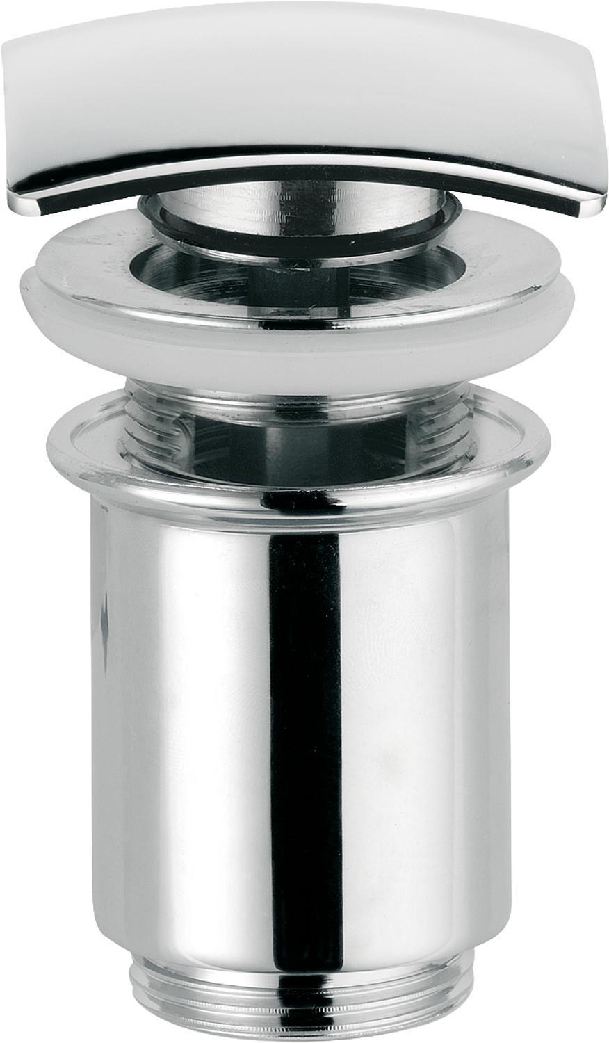 Valve à tige Skyline Clicker, laiton chromé