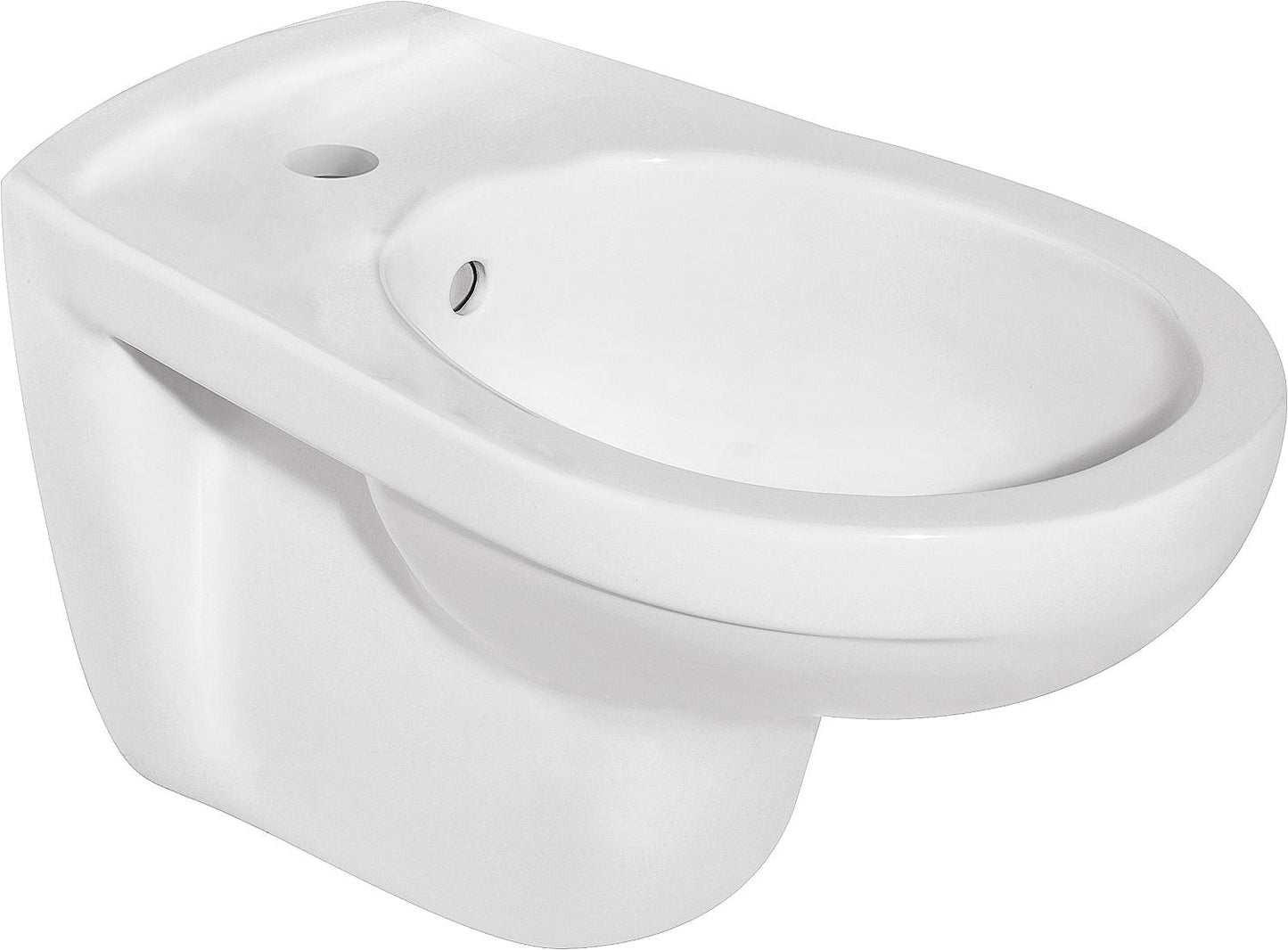 Ideal Standard Eurovit wall-mounted bidet, dimensions (W x H x D): 360 x 370 x 520 mm, white