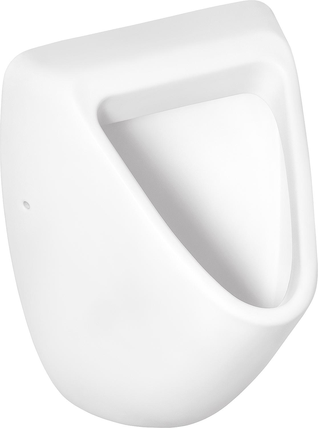 Ideal Standard Eurovit suction urinal, rear inlet, WxHxD: 360x560x335 mm, ceramic, white