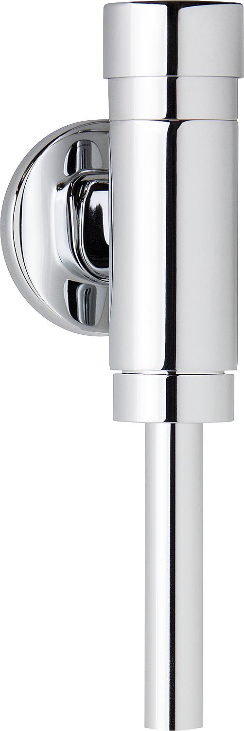 Benkiser Type 688 Viva urinal flush valve with pre-shutoff, chrome