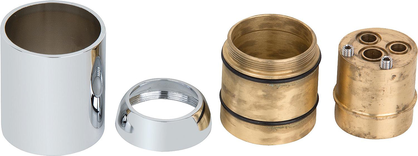Rallonge pour mitigeurs de lavabo suspendus et de douche encastrés, séries Dokos, Evelia, Kos, longueur : 35 mm