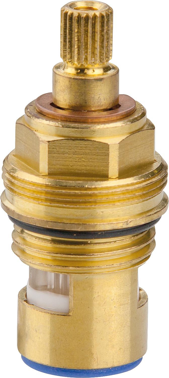 Keramik-Oberteil 180°, rechts, Ø 20,5 mm zu Serie Retro und Brausethermostatmischer Skyline, bis Bj. 03/2021