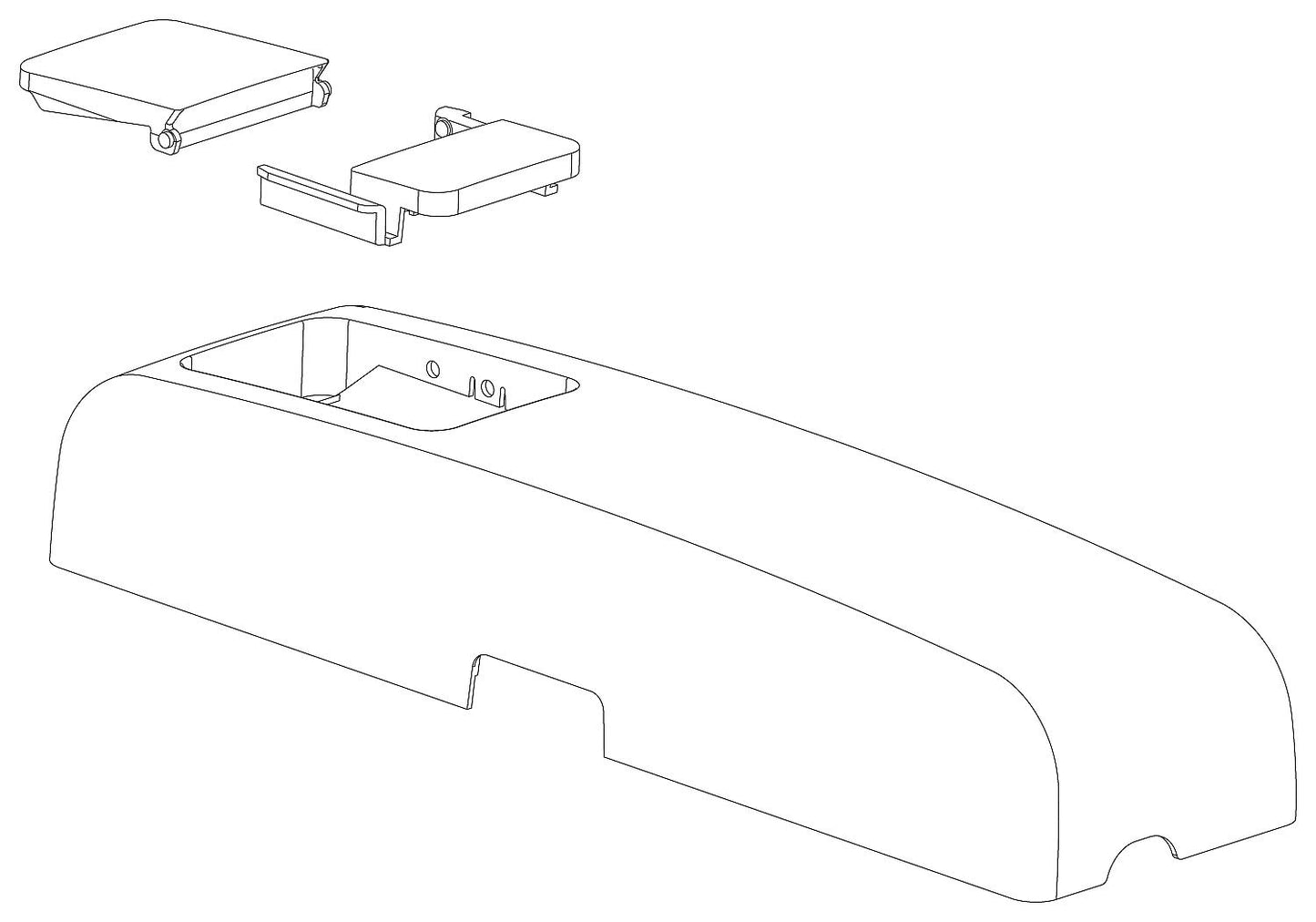 Ersatzdeckel komplett zu Corallo 3
