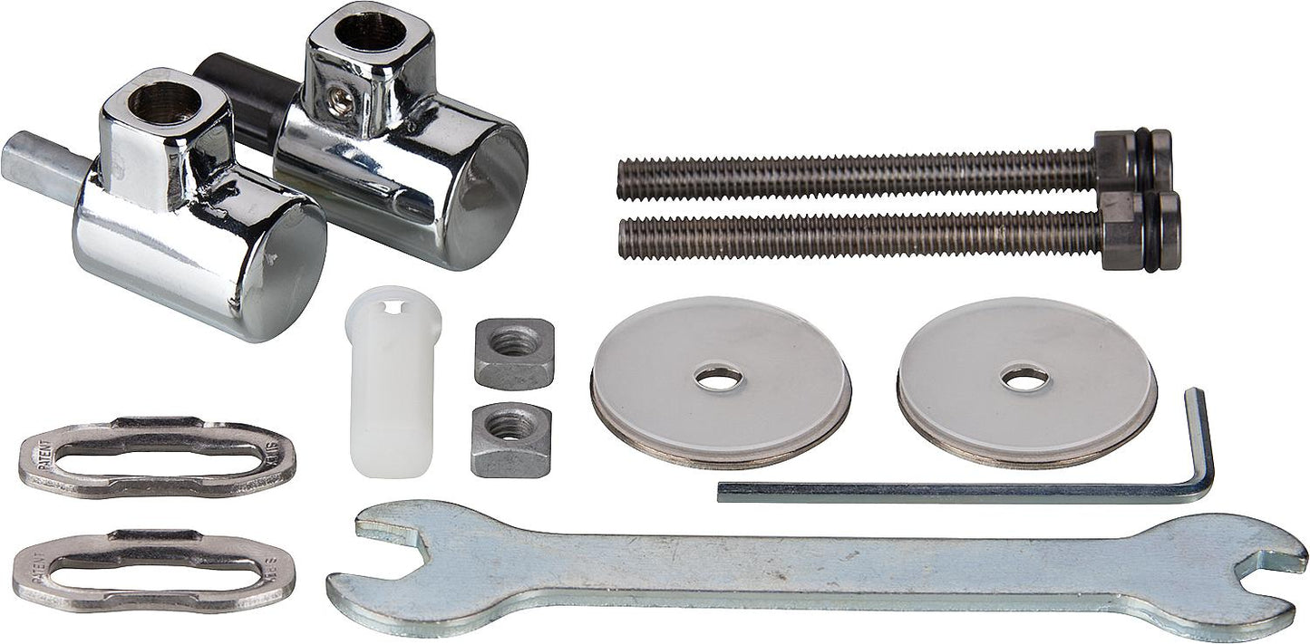 Charnières de rechange pour abattant de toilette K ONE 93 707 22, fermeture amortie