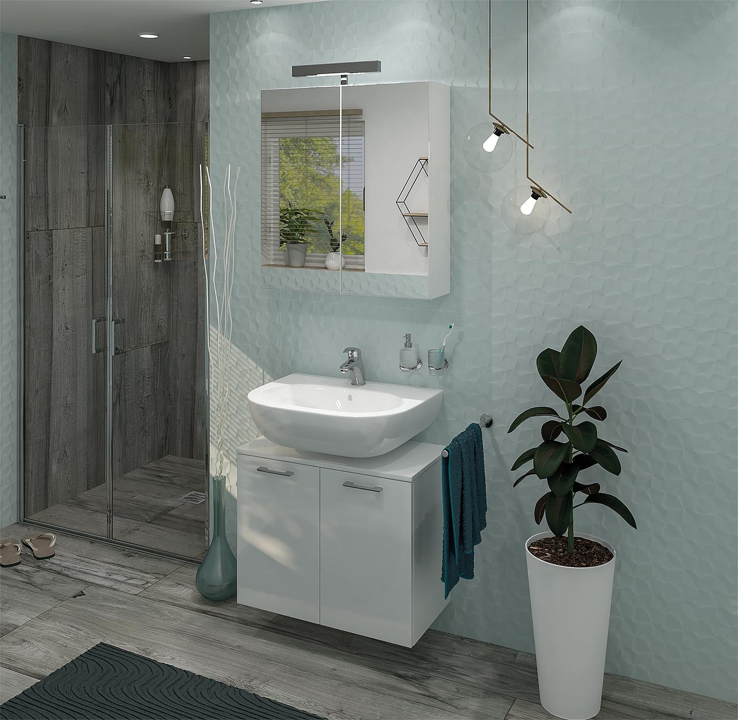 Ensemble de meubles de salle de bain Estra