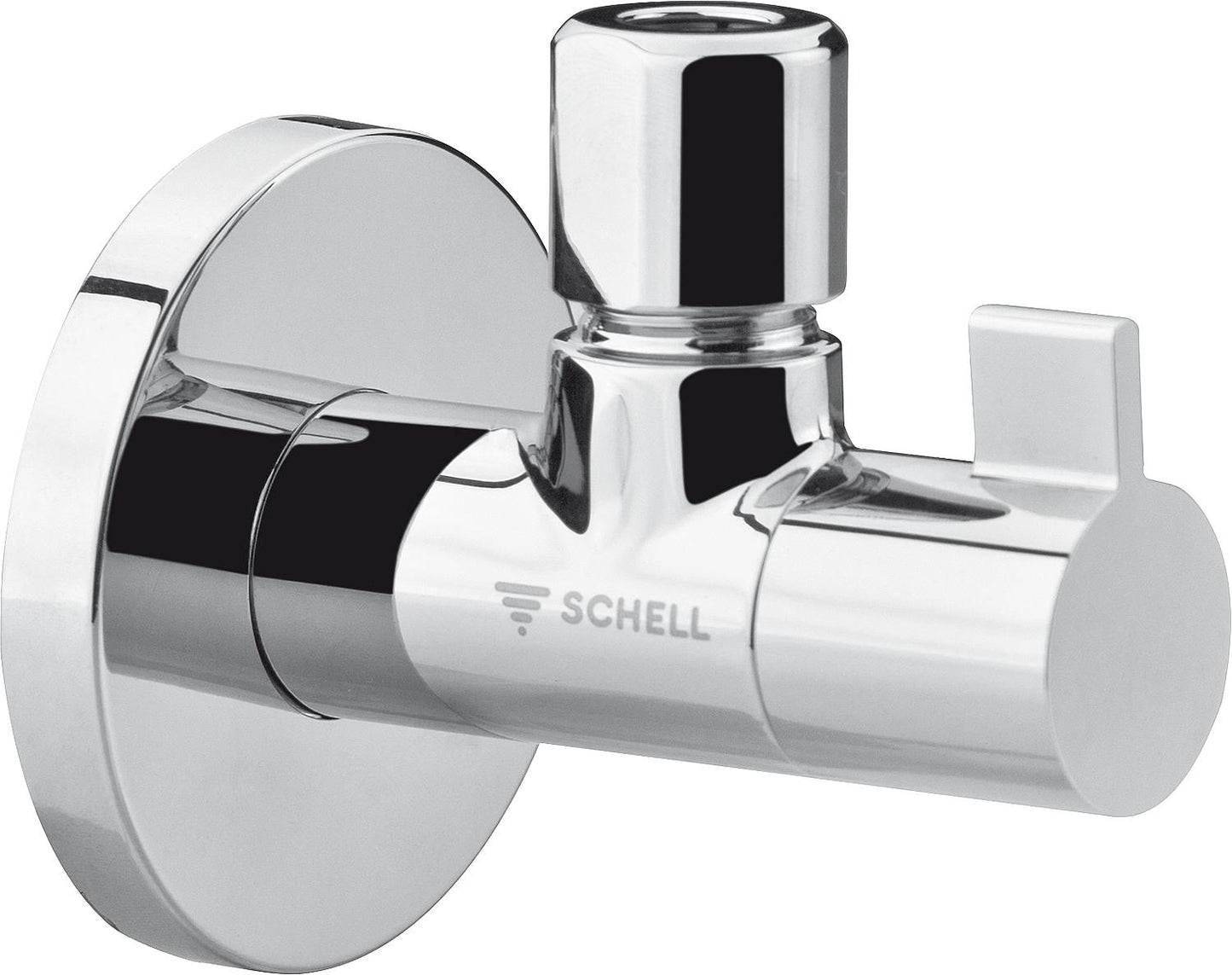 Schell angle valve Wing 1/2", chrome