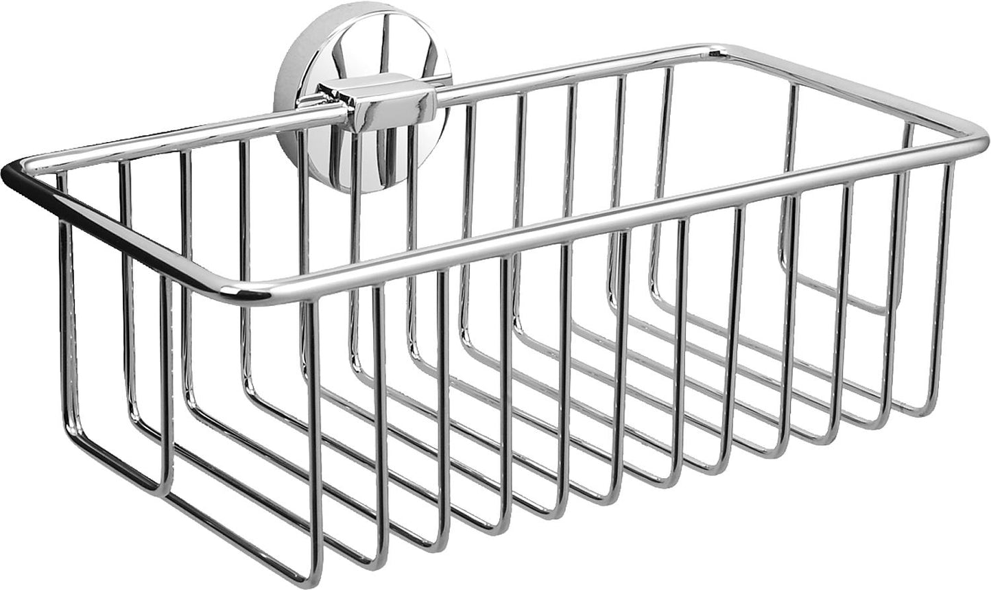 Shower basket 8000 WxHxD: 246x80x134 mm Chrome-plated brass