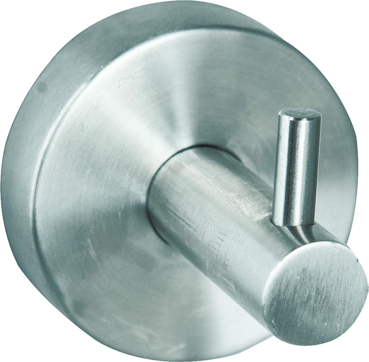 Axial towel hook, stainless steel, matt