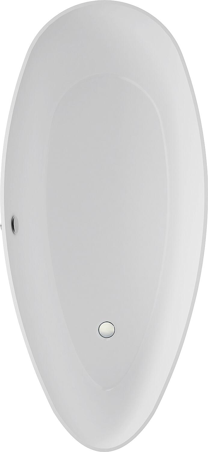 Bathtub DUO WxHxD: 1560x710x560 mm Overflow on the left Capacity: 210 l Mineral cast white