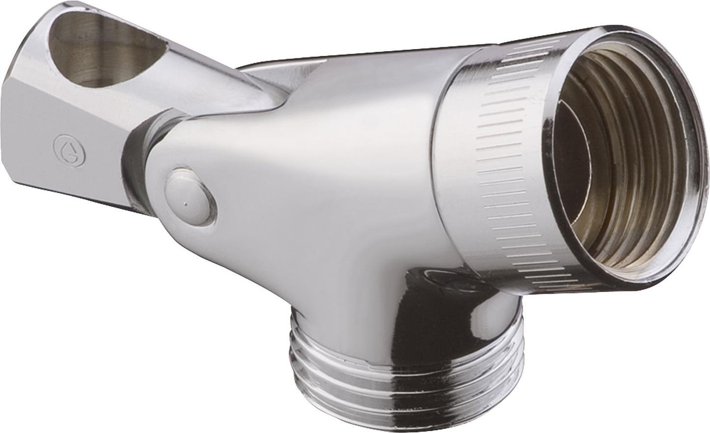 Hansgrohe joint piece, chrome, for Unica wall bars, 2x1/2" male thread, 2xDN15 1/2" male thread