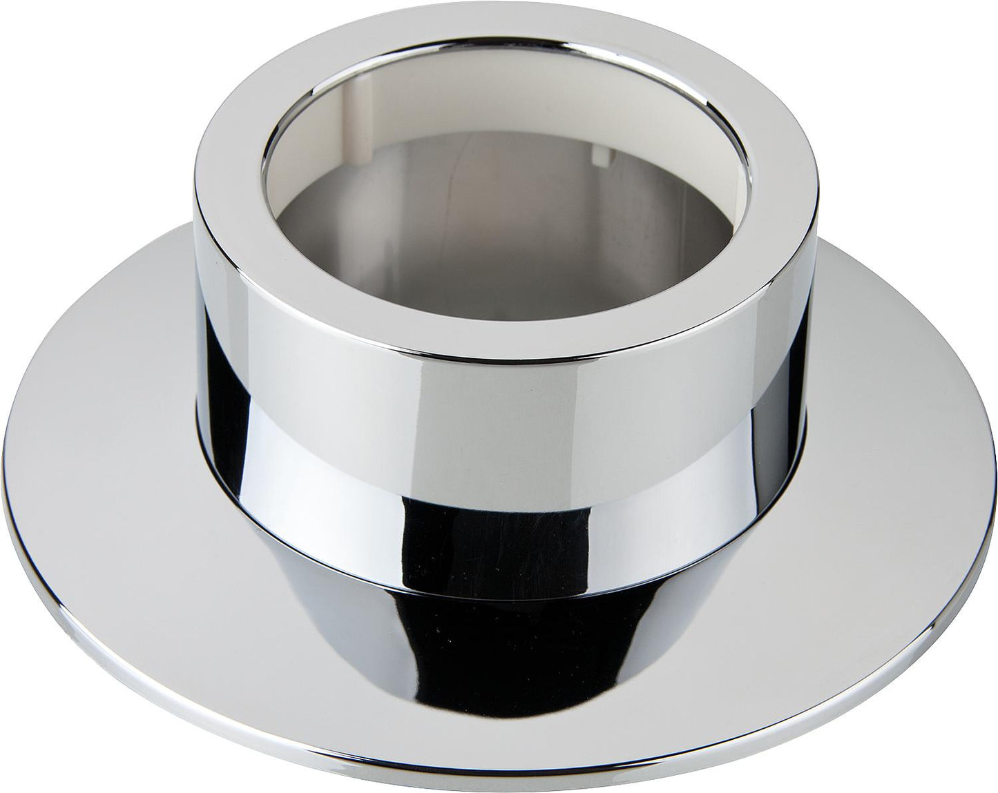 Rosette set with push sleeve and adapter ZR Cr