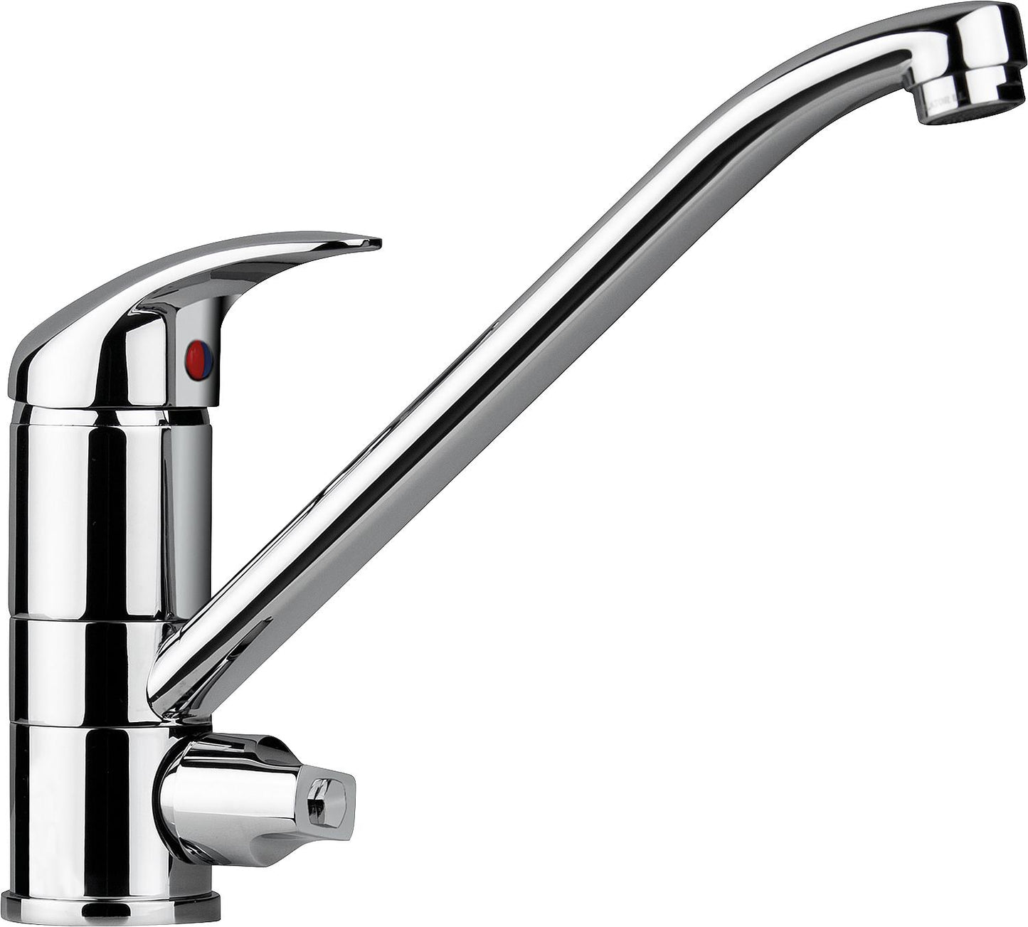 Spültischmischer Rumba ND mit Geräteanschlussventil Ausladung 227 mm verchromt