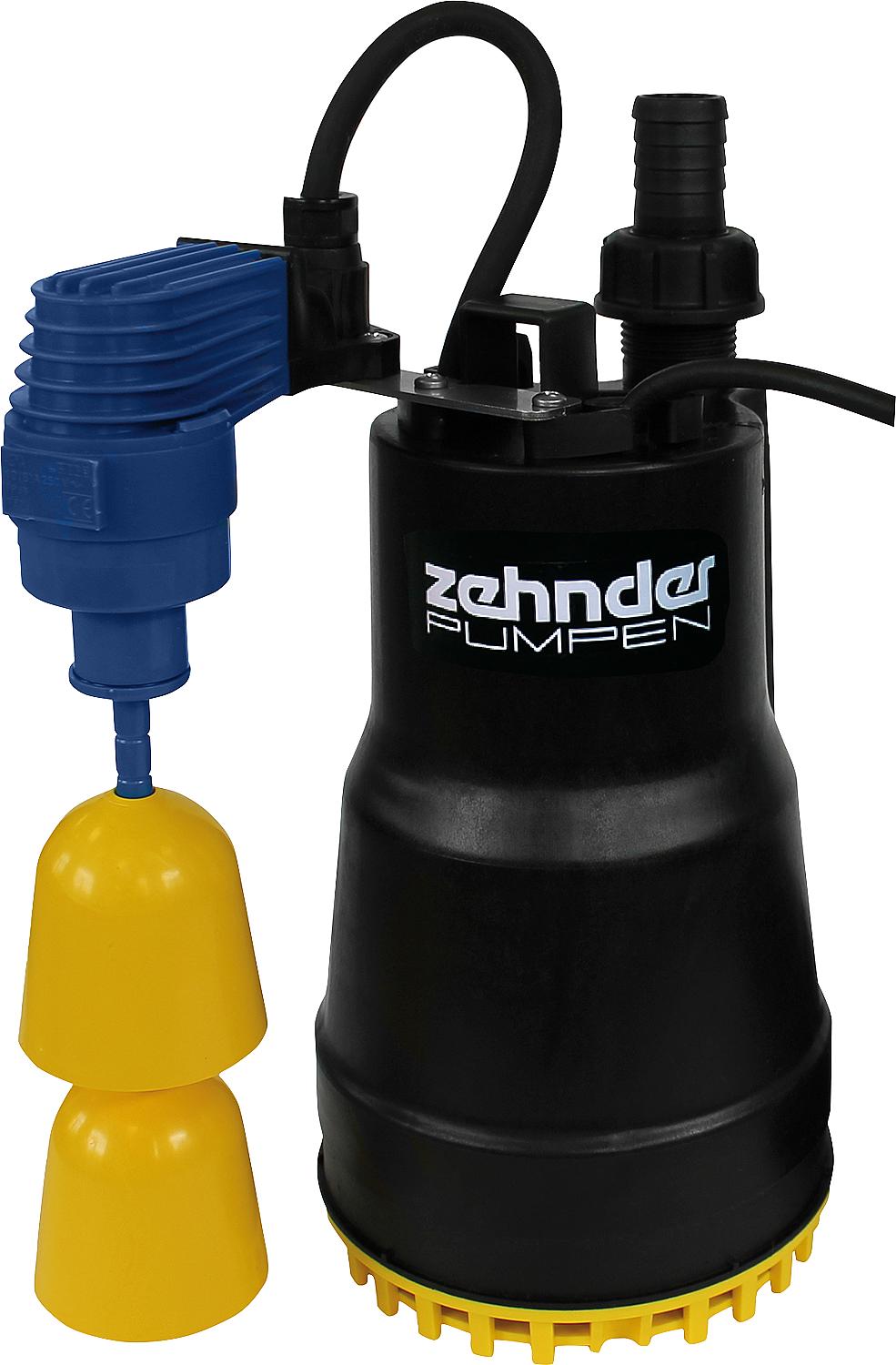 Submersible dirty water pump type ZM 280 KS with compact float switch