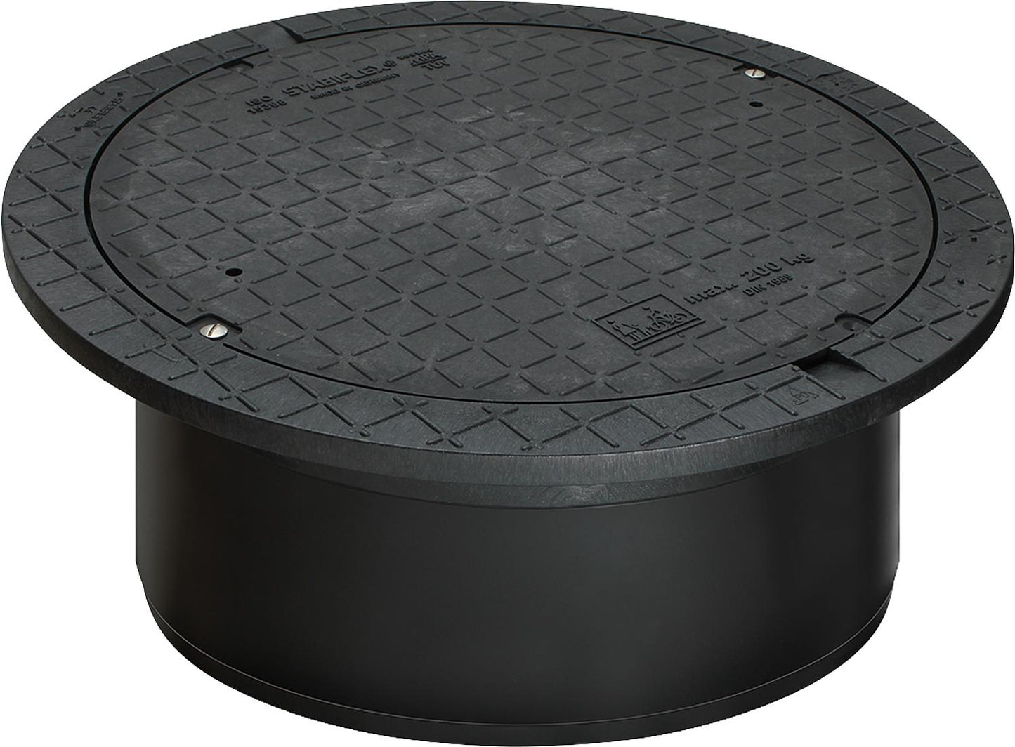 Segment télescopique ET-TS-BG avec couvercle praticable