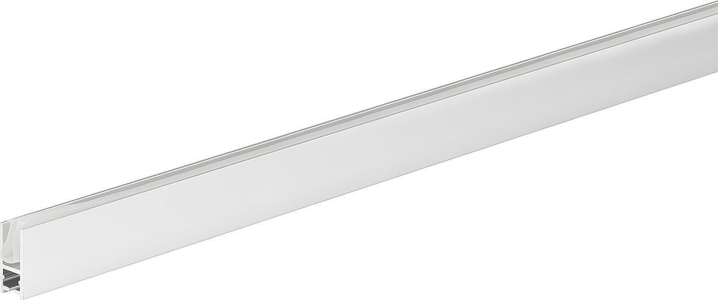 Wandprofil für Walk-In glanzverchromt BxHxT: 14x2000x30mm