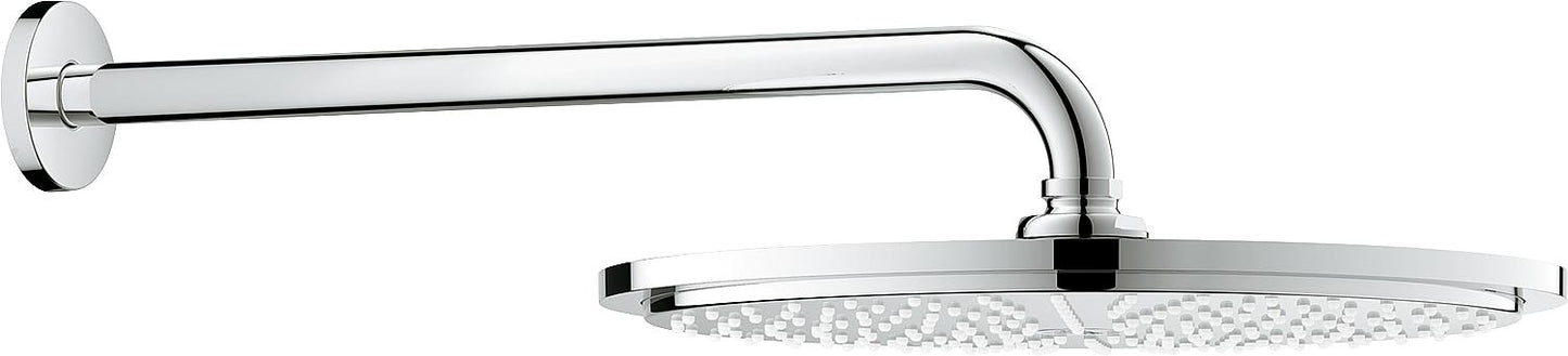 Grohe Rainshower Cosmopolitan 210 mm shower head set and 286 mm wall arm, chrome-plated