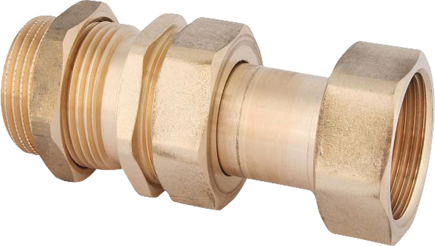 Output screw connection to WZ bracket QN 25 1"x1"