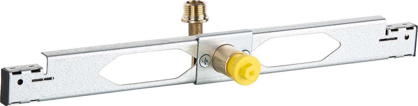 Traverse pour entrée d'urinoir avec tête de pulvérisation Rp 1/2