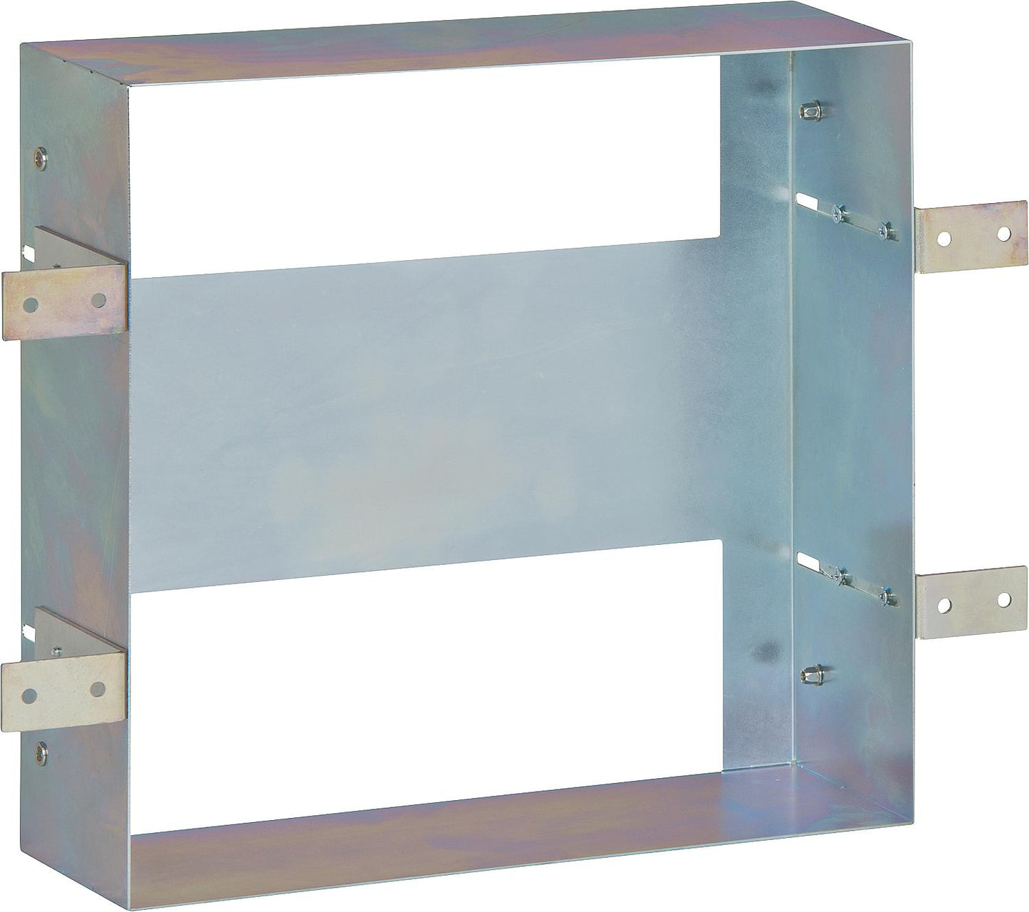 Steel mounting frame, can be mounted vertically or horizontally, WxHxD: 310x900x115 mm