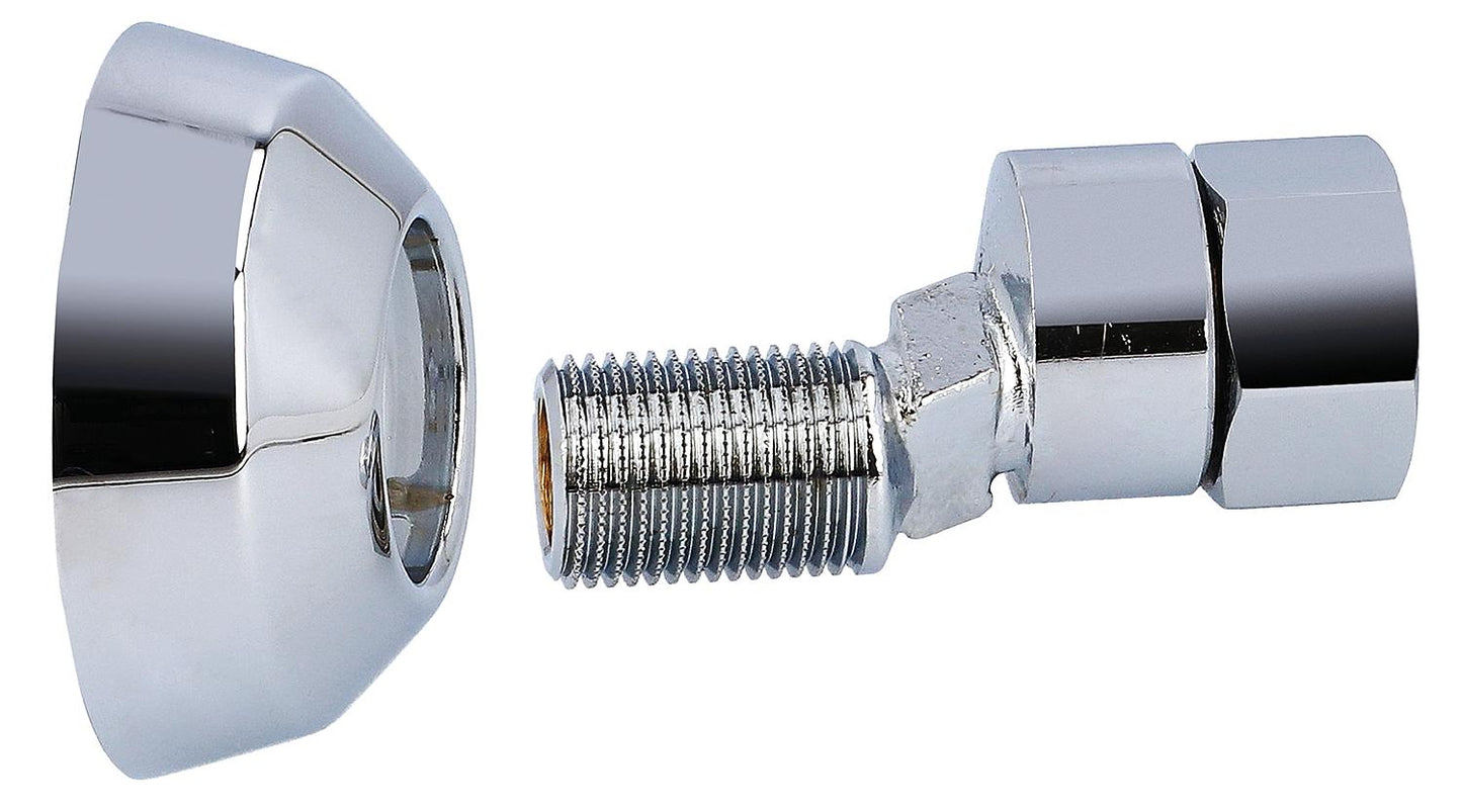 Excenterstück 17mm DN15 1/2" AG xDN20 3/4" ÜWM Schweizer Ausf. MS-vercr.