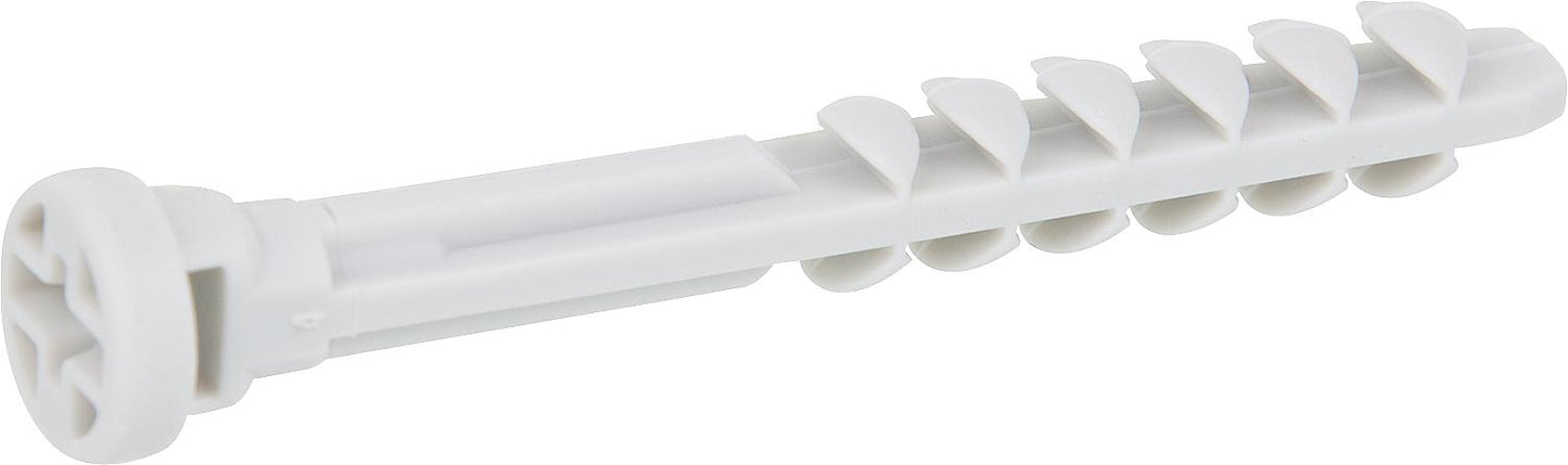 Technologie de plug-in Steck-Fixx DM - gris, 50 mm, paquet de 100
