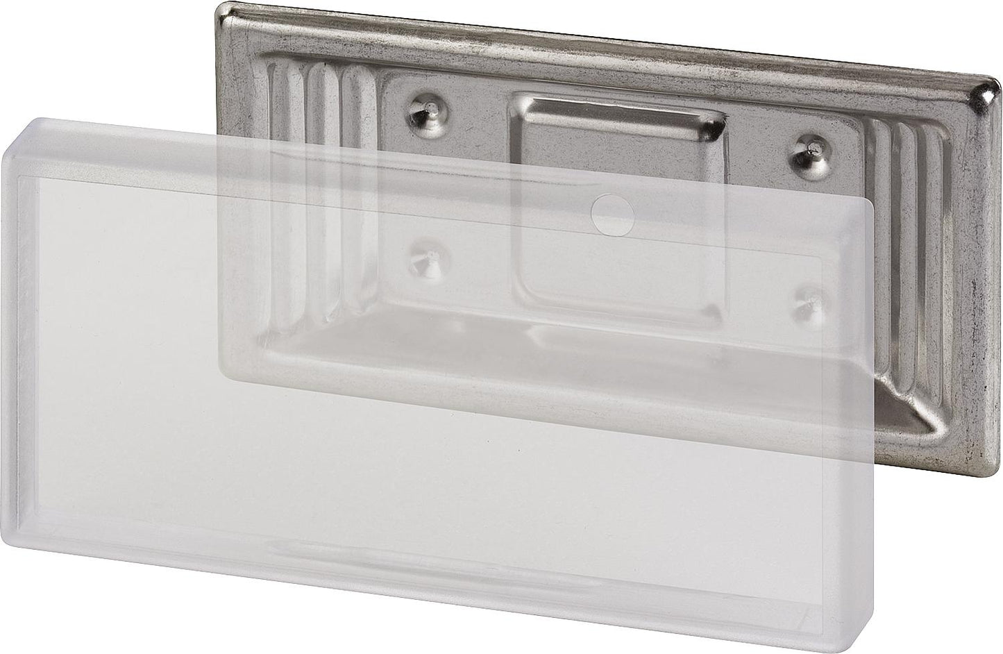 Porte-vis en acier inoxydable (V2A), lot de 25