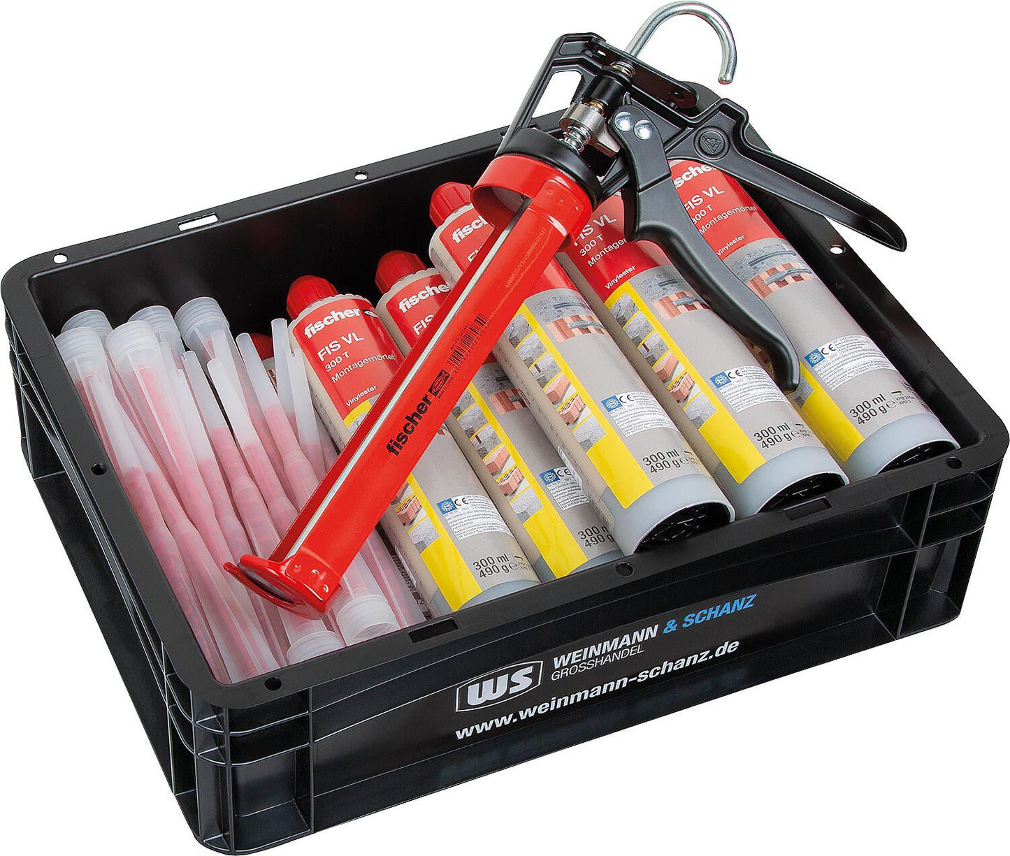 Kit de mortier d'assemblage comprenant 12 x 94 112 11, 1 x 81 000 56 + 1 x 91 000 69 offert