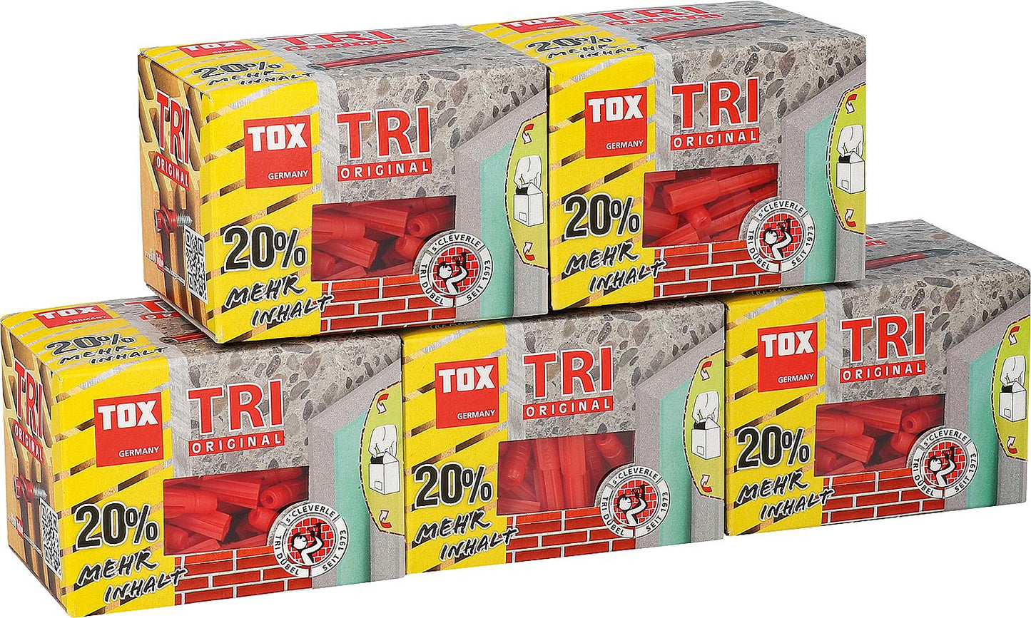 Allzweckdübel TRI TOX 6 x 36 mm – VPE: 5 x 120