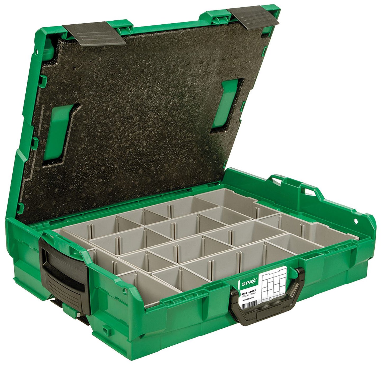 SPAX L-BOXX 102 assembly case, 442 x 357 x 117 mm, empty, plastic, large - without contents