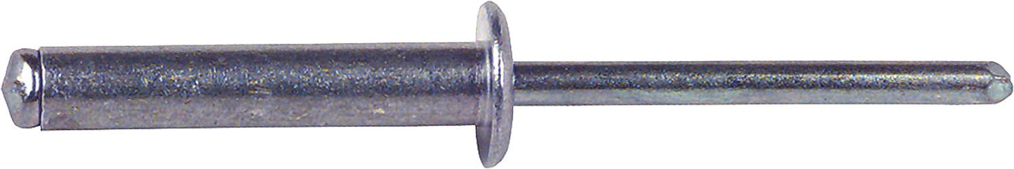 Rivets aveugles aluminium/acier, standard, tête ronde plate