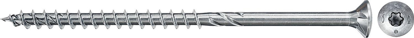 Chipboard screws Power-Fast II 5.0x120 SK blvz TG TX25, pack of 100