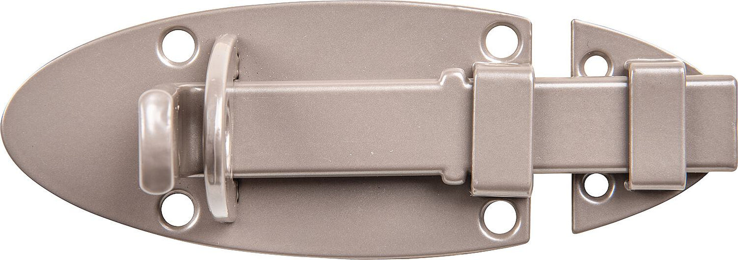 Schlossriegel 90 x 44 mm, mit rundem Griff