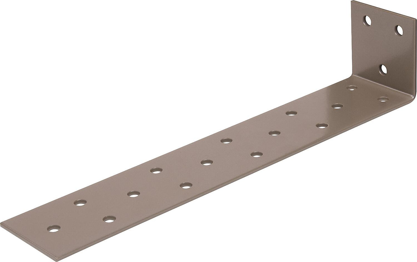 DURAVIS® flat steel concrete anchor 205 x 40 x 40 mm, material: steel, sendzimir galvanized, surface: black diamond