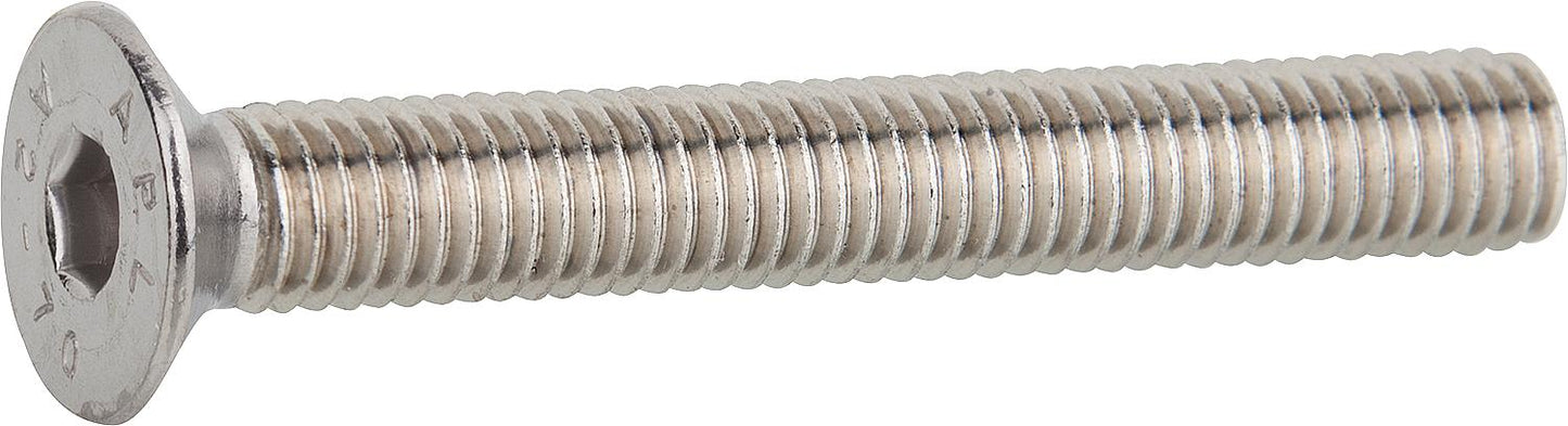 Vis à tête fraisée à six pans creux VG ISO 10642 en acier inoxydable A4 M10