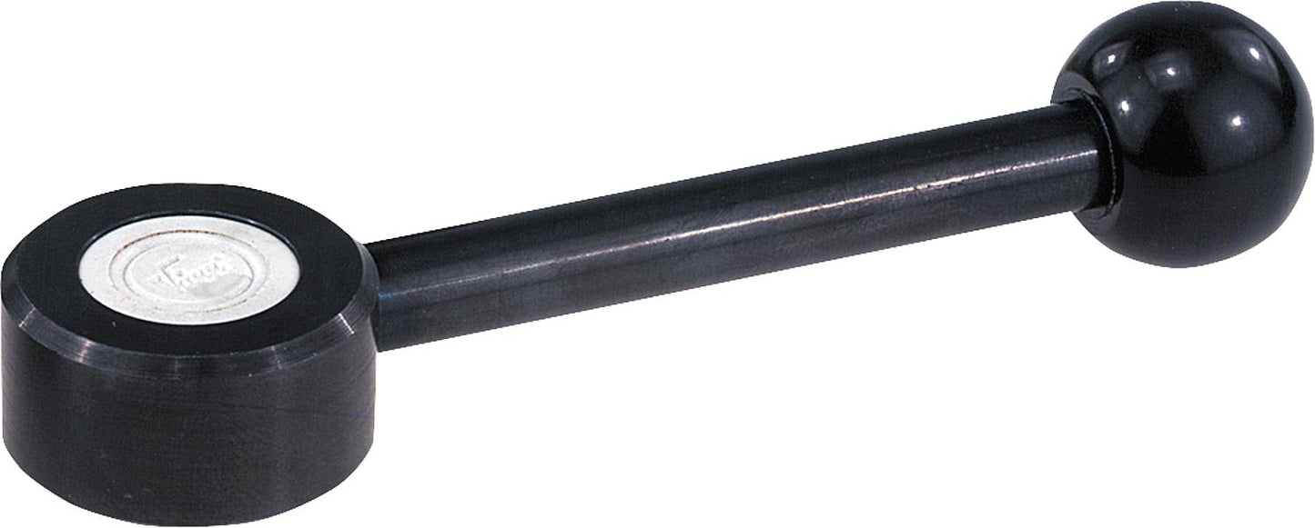 Flat clamping lever with internal thread M 16