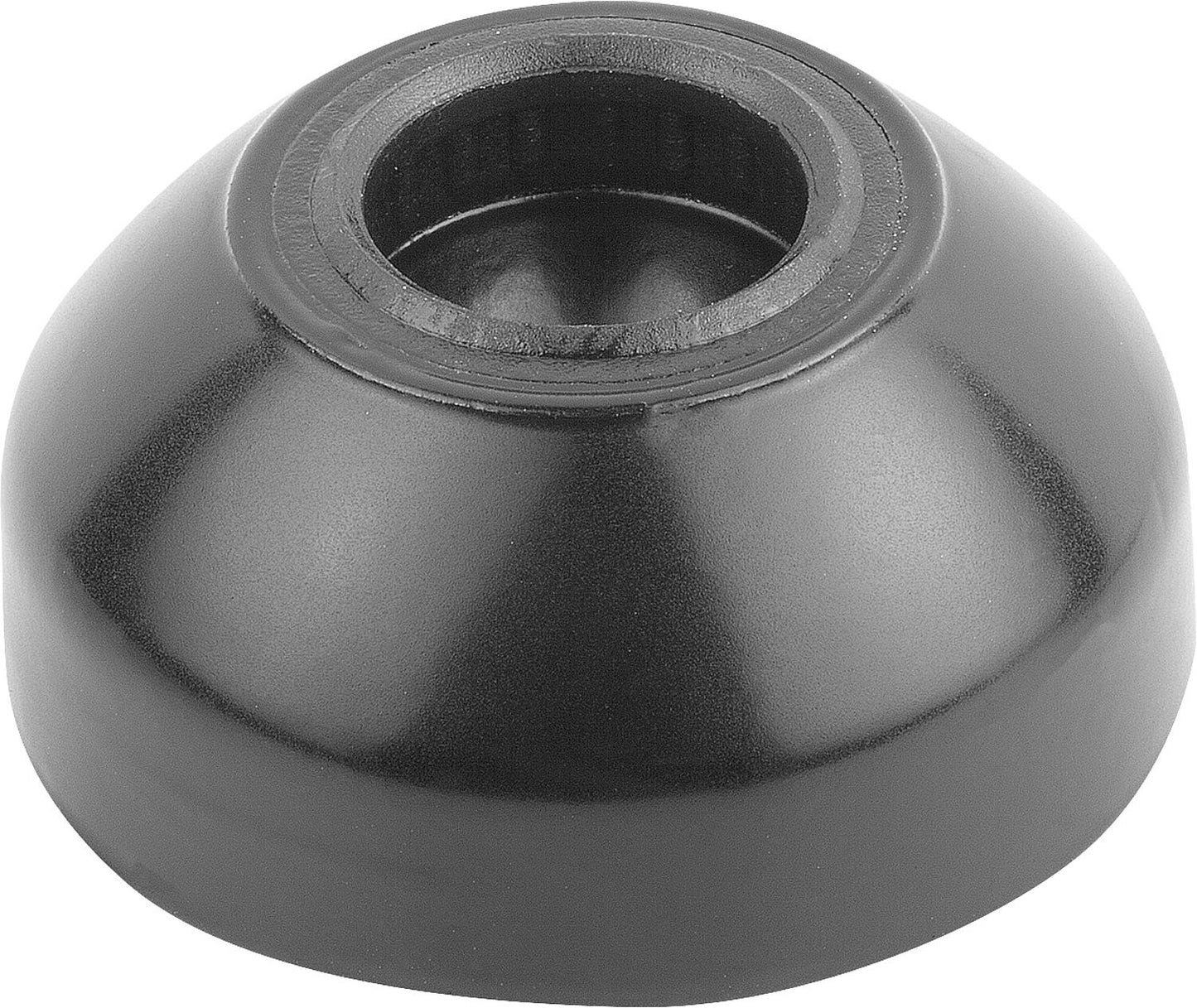 Plaques pour pieds pivotants Kipp DRM100 Forme B Zinc moulé sous pression/ Antidérapantes
