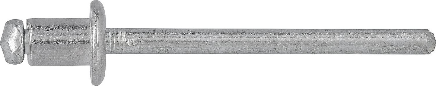 Rivets aveugles en acier inoxydable, standard, à tête ronde plate
