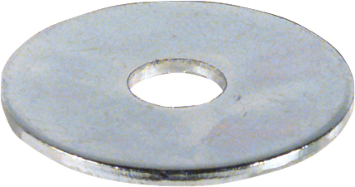 Galvanized fender washer, dimensions 13.0 x 30 x 1.25 mm, pack size = 100 pieces