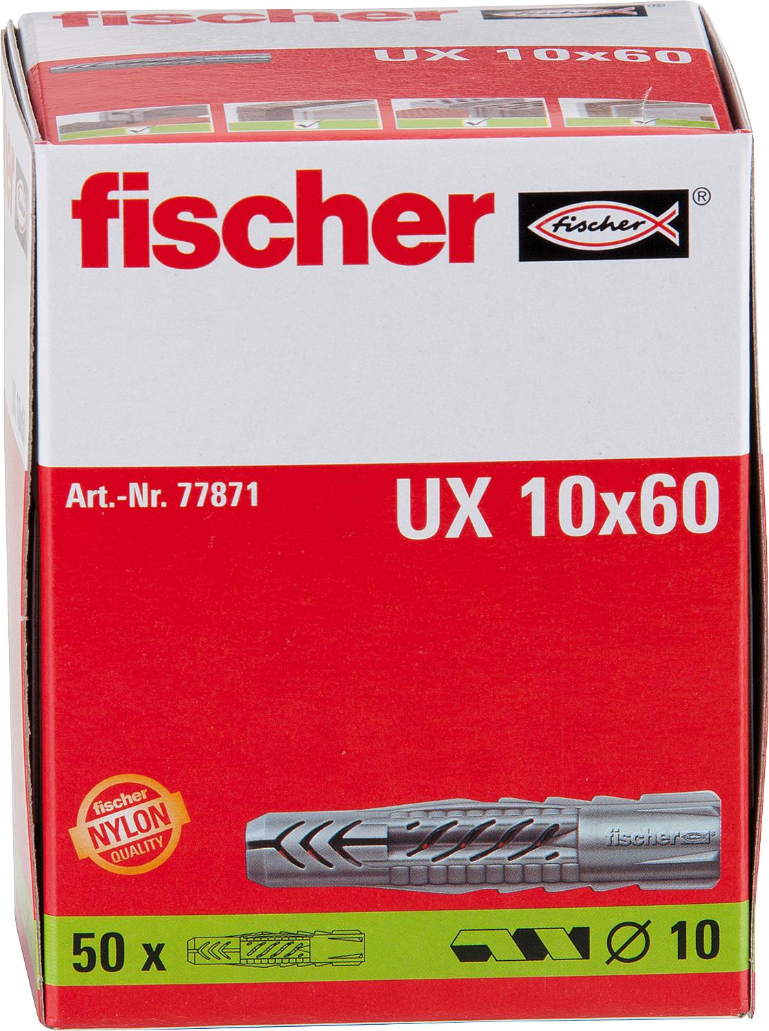 Universaldübel UX 6 x 50 R VPE 100