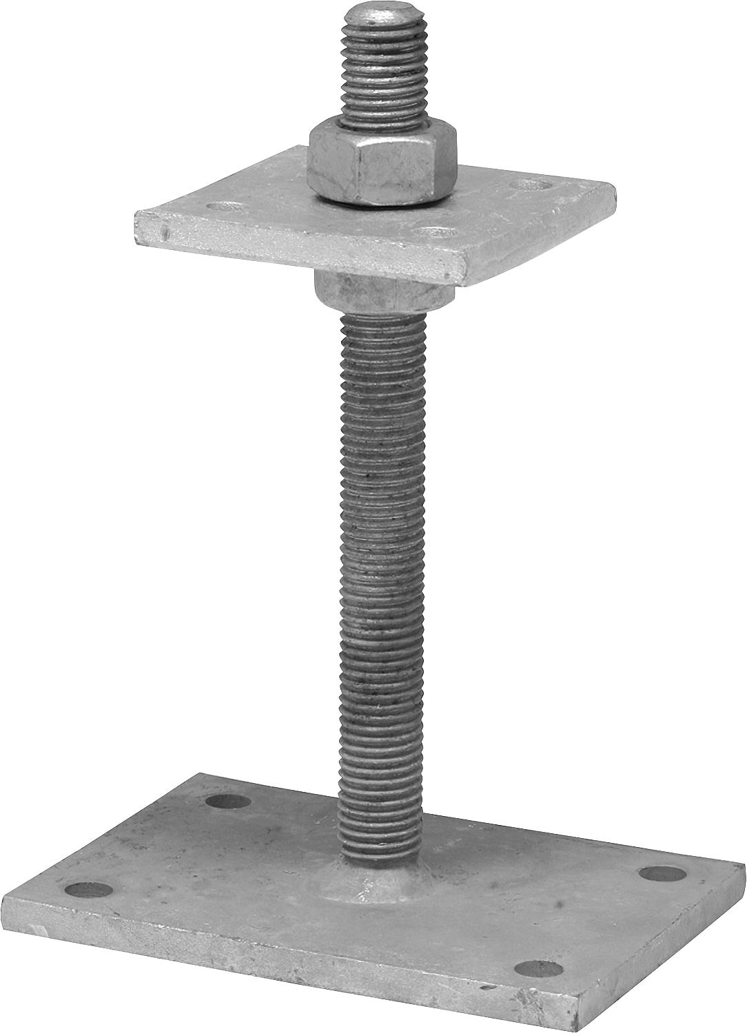 PT support feet, hot-dip galvanized (tzn)