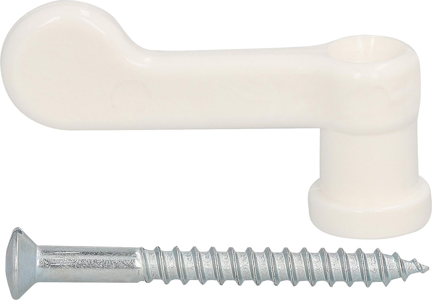 Loquet en plastique L=60 mm, simple