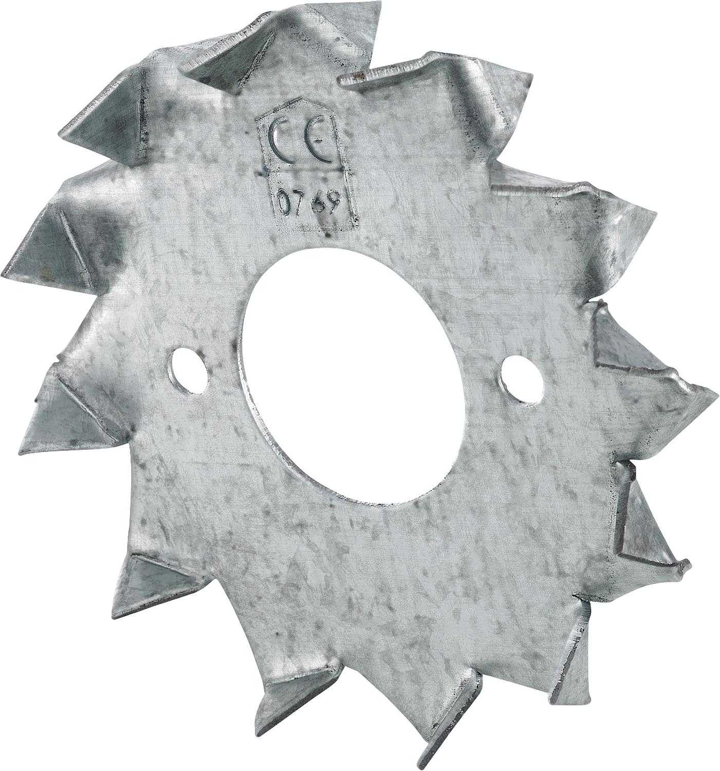 Einpressdübel, feuerverzinkt, Typ SXDC, zweiseitig