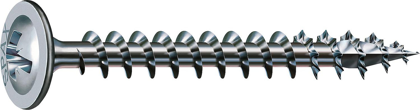 Back panel head screw Spax Wirox fully threaded, Phillips head PZ2 4.0x45, pack of 1000