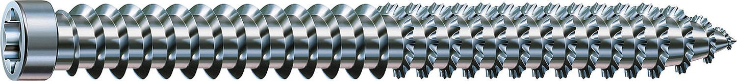 Vis à tête cylindrique entièrement filetées SPAX® WIROX® pour cadres en bois ø 7,5 x 210 mm, paquet de 100