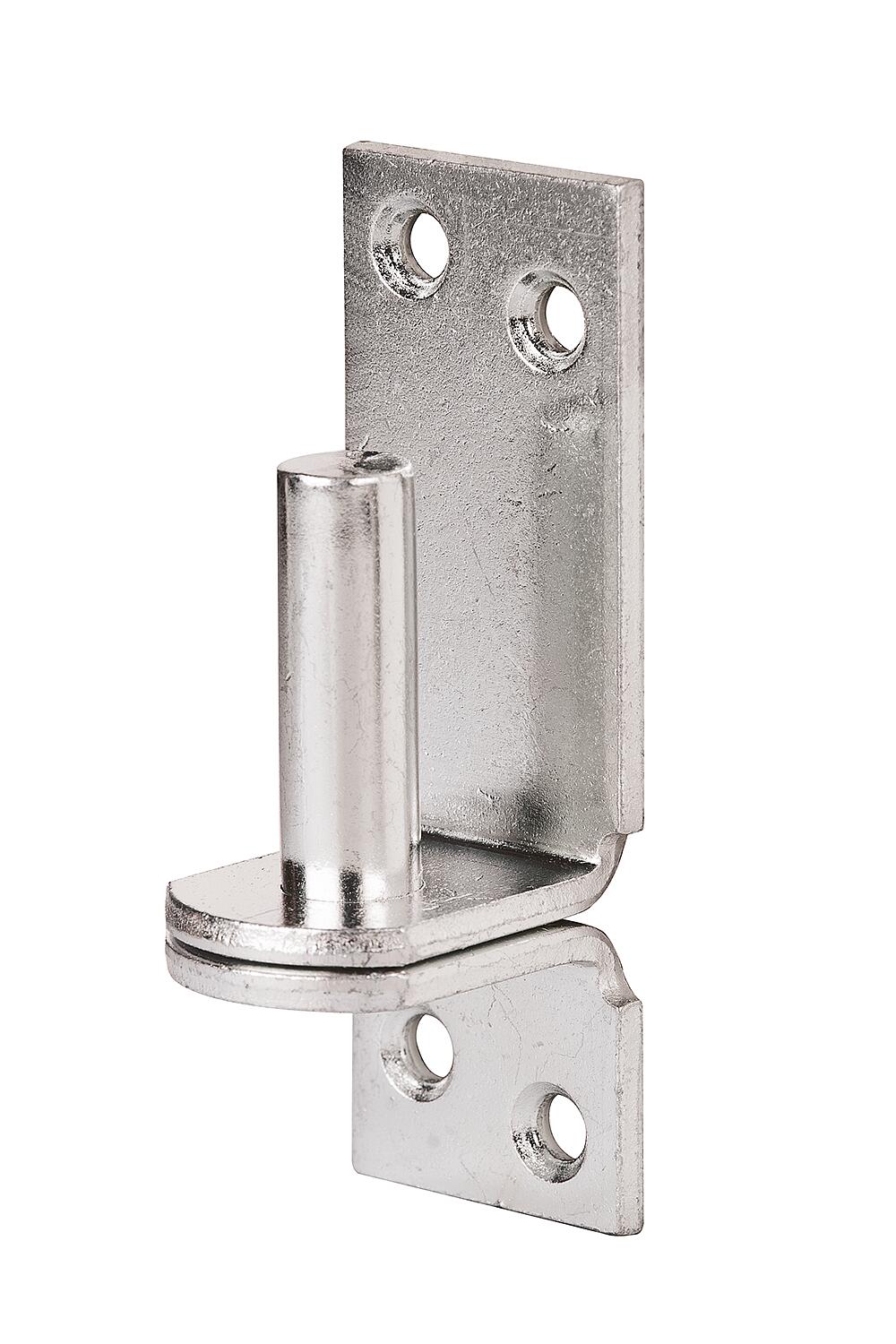Clamp on plate, DI, ø 20 mm, 167 x 60 mm, hot-dip galvanized